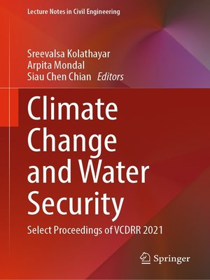 cover image of Climate Change and Water Security